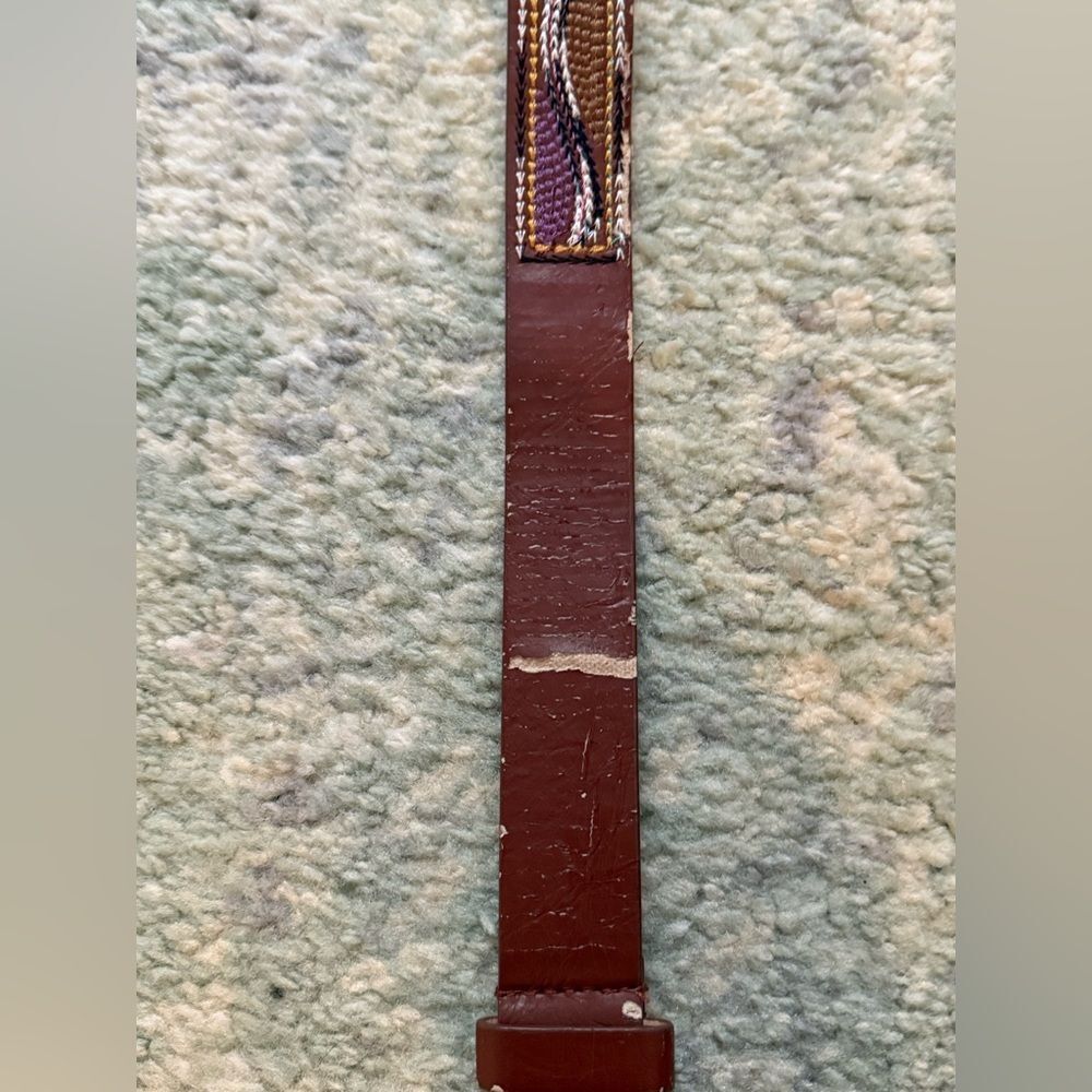 Colorful Geometric Pattern Belt - Picture 2 of 7